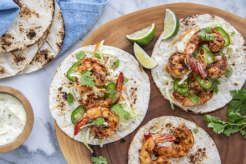 Wild-Caught Gulf Shrimp Taco Bundle