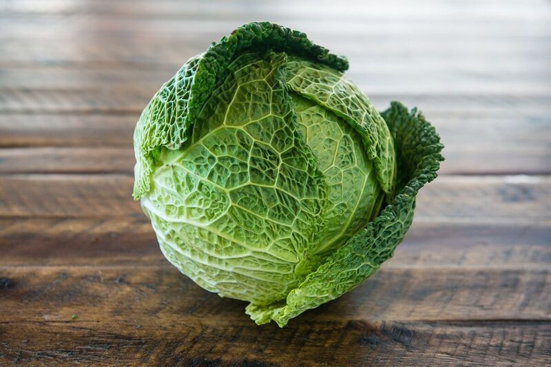 Organic Savoy Cabbage