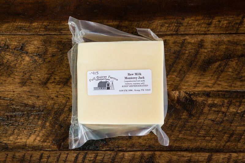 Raw Monterrey Jack Cheese