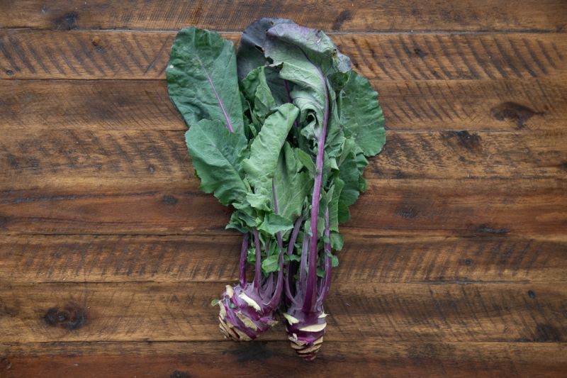 Organic Mixed Kohlrabi 2