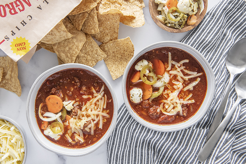 Texas Beef Chili & Fixins Meal Kit