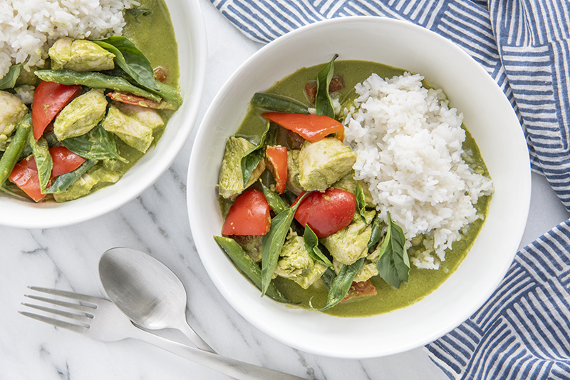 Thai Green Coconut Chicken Curry Meal Kit 1