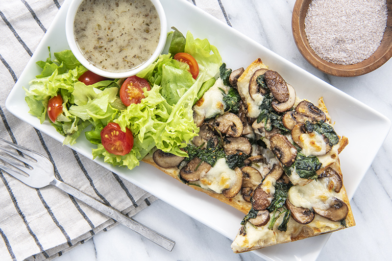 Spinach, Mushroom, & Herbed Ricotta Ciabatta Pizza Meal Kit