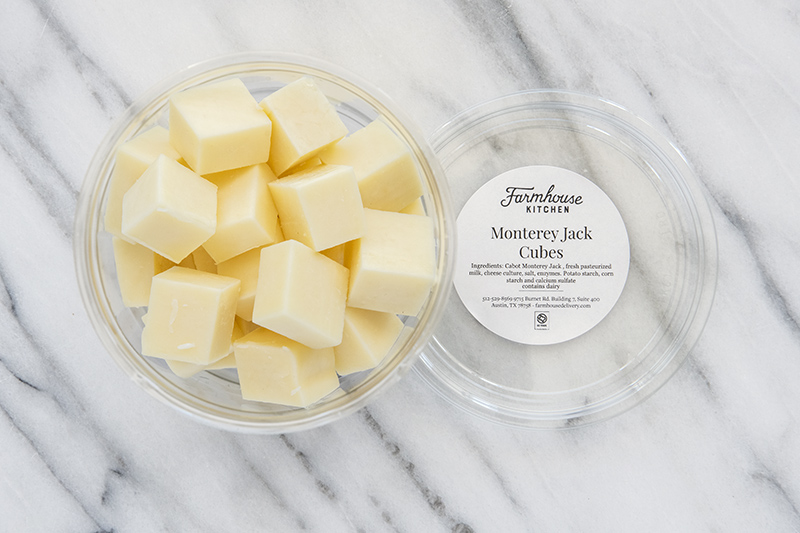 Monterey Jack Cheese Cubes 1