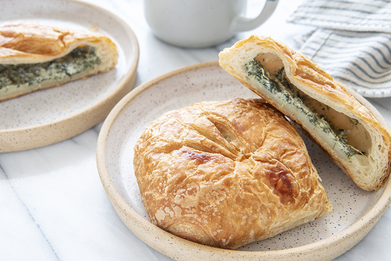 Spinach & Cheese Croissants
