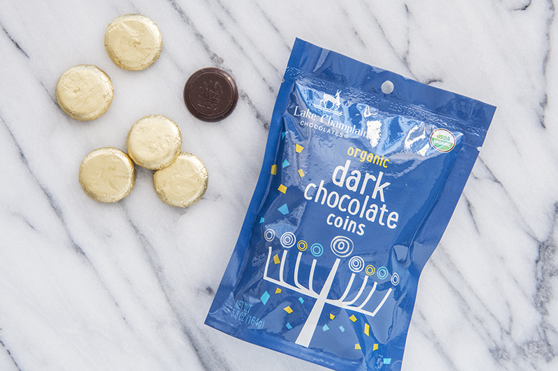 Hanukkah Dark Chocolate Coins