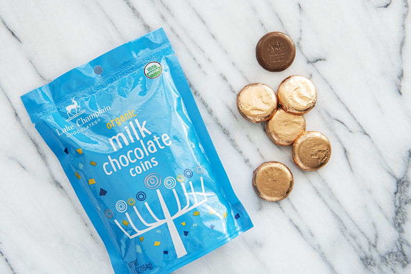 Hanukkah Milk Chocolate Coins