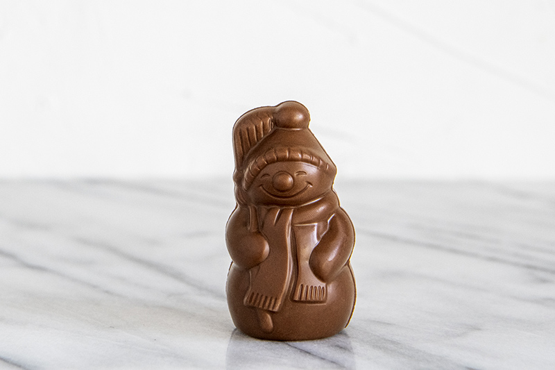 Milk Chocolate Snowman