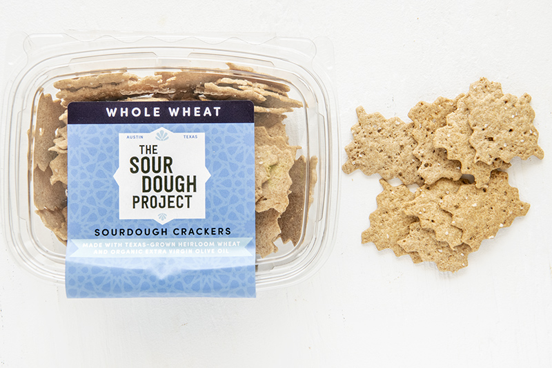 Whole Wheat Sourdough Crackers
