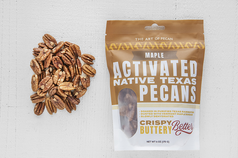 Maple-Activated Native Texas Pecans