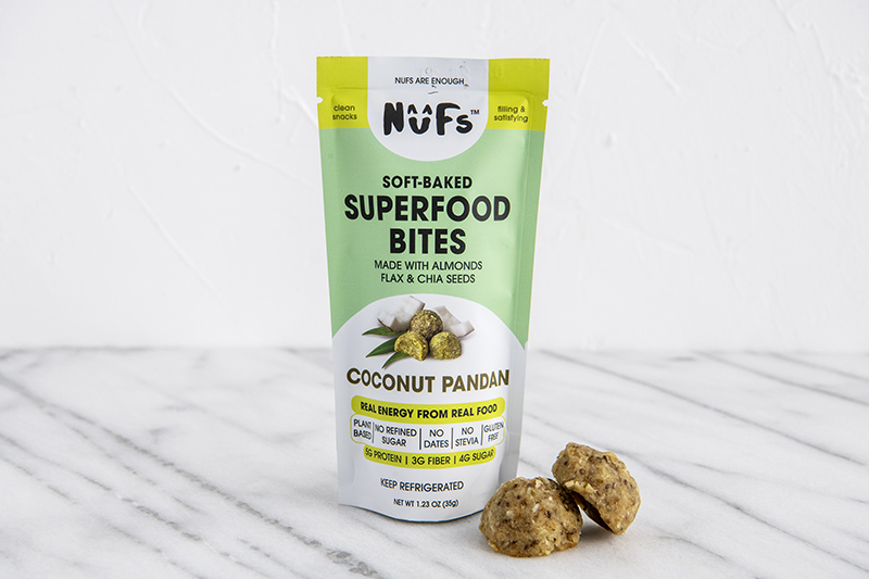 Coconut Pandan Superfood Bites