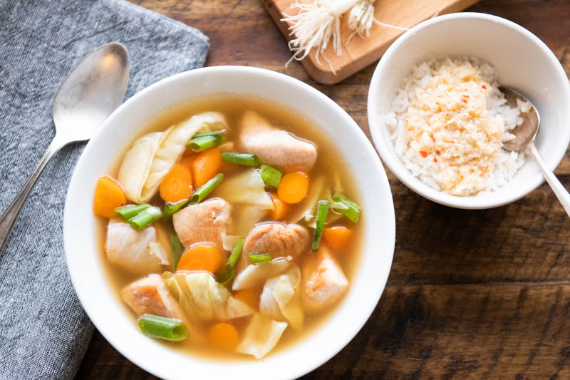 Vietnamese Chicken Soup with Toasted Garlic Rice Meal Kit