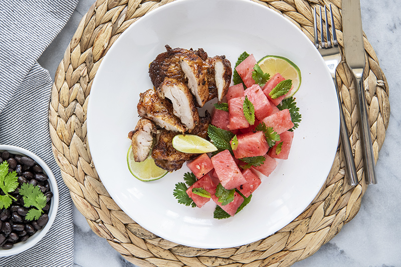 Jerk Chicken with Watermelon Salad Meal Kit