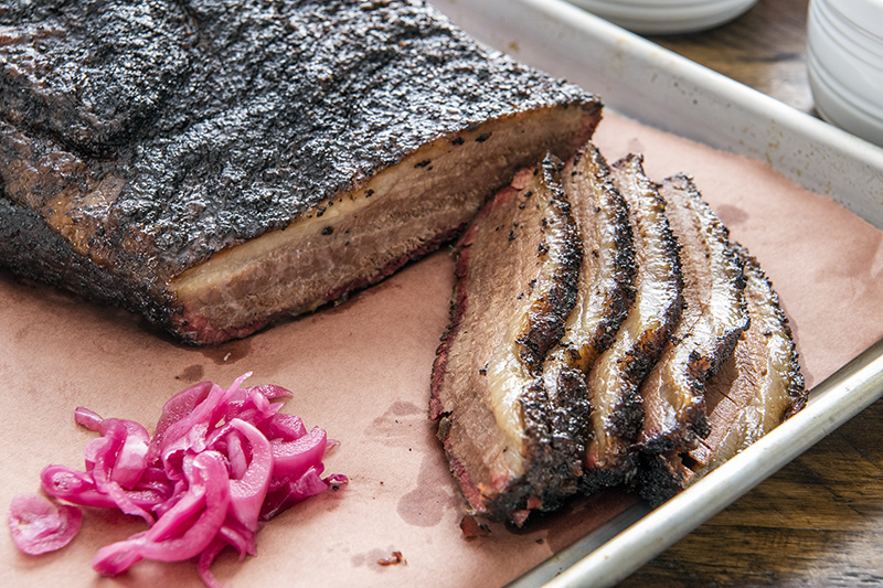Grass-Fed Wagyu Beef Brisket with Black Pepper Rub & Texas BBQ Sauce
