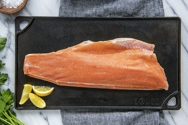 Wild-Caught Coho Salmon Fillet