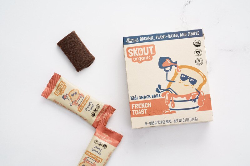 Organic French Toast Kids Snack Bar