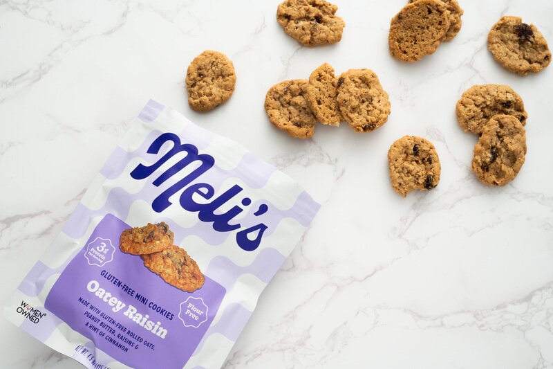 Mini Oatmeal Raisin Cookies: Gluten & Flour-Free