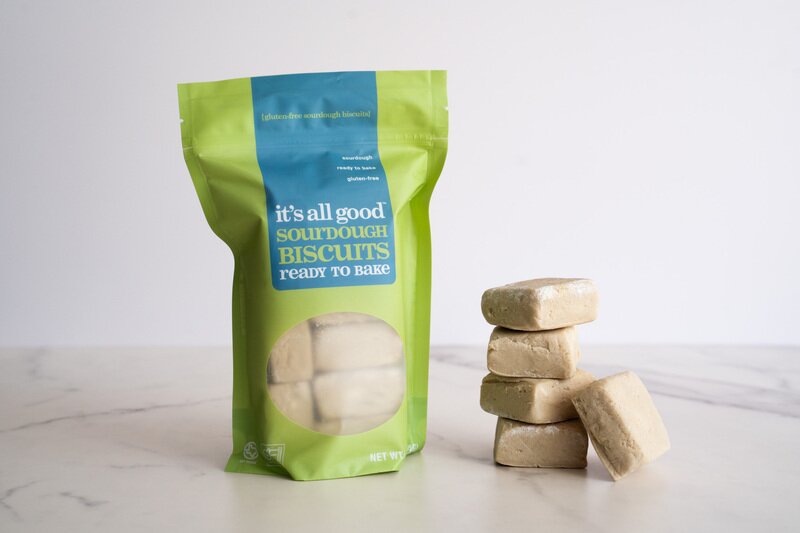 Gluten-Free Sourdough Biscuits