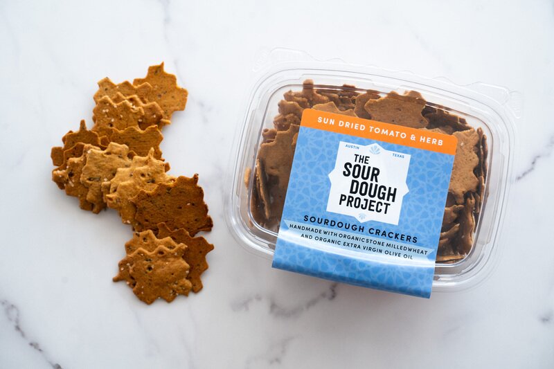 Sun dried Tomato & Herb Crackers