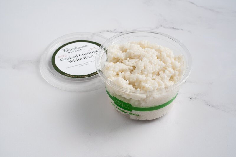 Cooked Coconut Rice