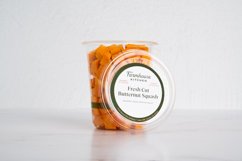 Fresh Cut Organic Butternut Squash