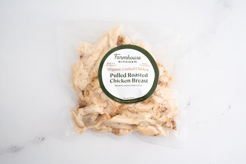 Organic Roasted Pulled Chicken Breast