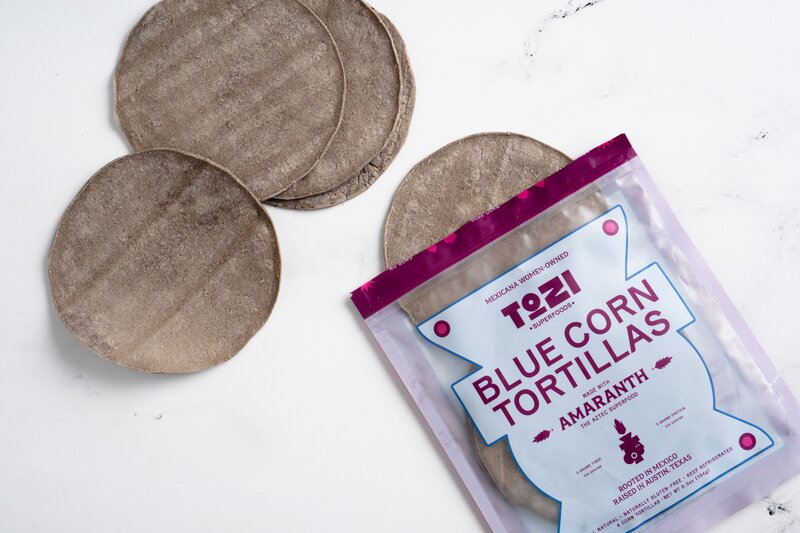 Heirloom Blue Corn Tortillas