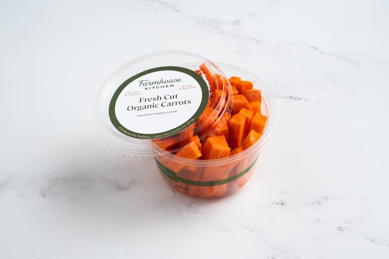 Fresh Cut Organic Carrots