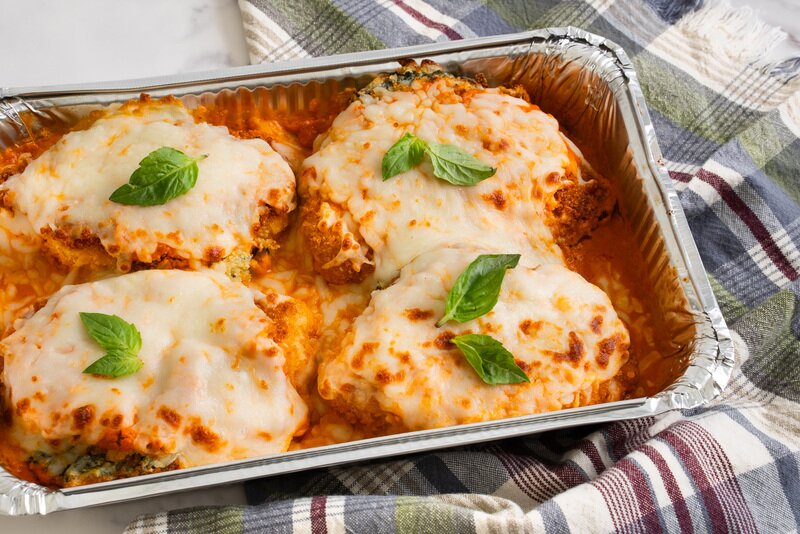 Stuffed Chicken Parmesan