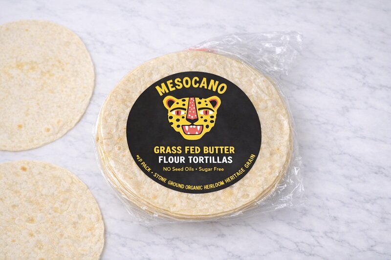 100% Grass-Fed Beef Tallow Flour Tortillas, Multi Pack