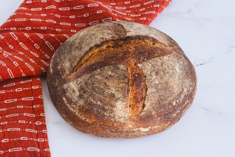 Sourdough Pain De Campagne Boule