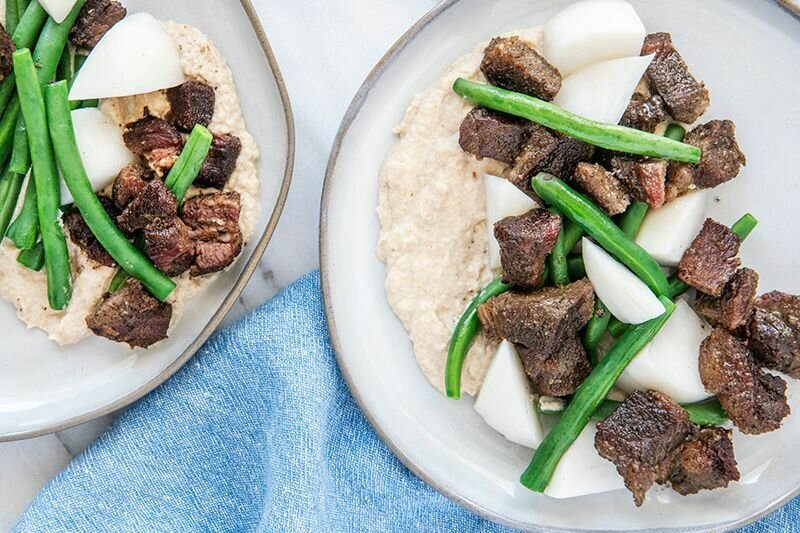 Instant Pot Pepper Beef with Smoky Parsnip Puree Meal Kit