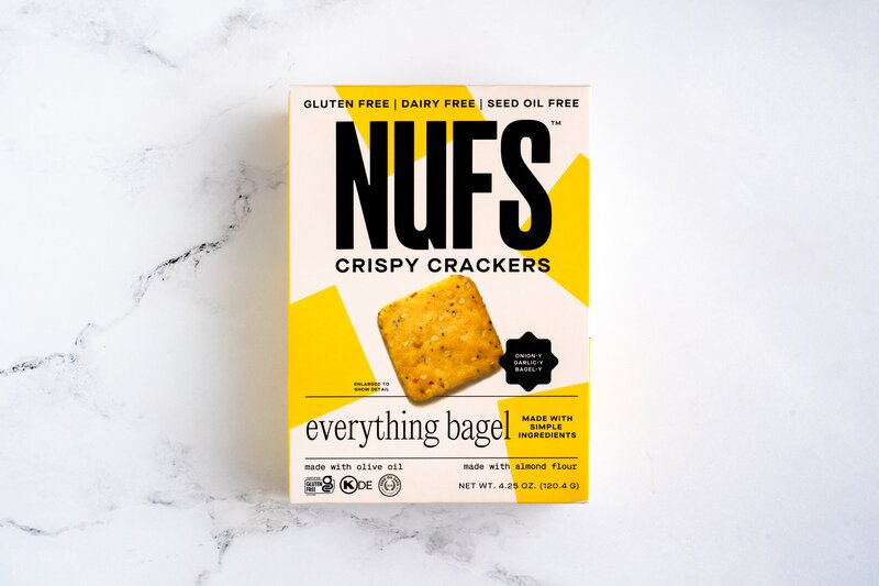 Gluten-Free Everything Bagel Crispy Crackers