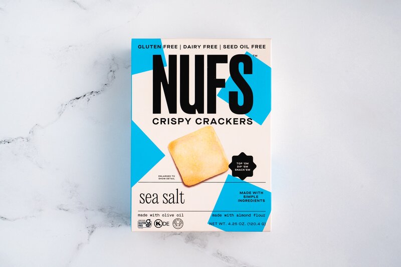 Gluten-Free Sea Salt Crispy Crackers