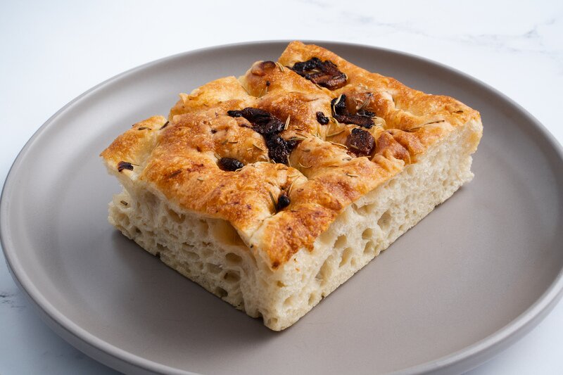 Roasted Garlic & Rosemary Focaccia