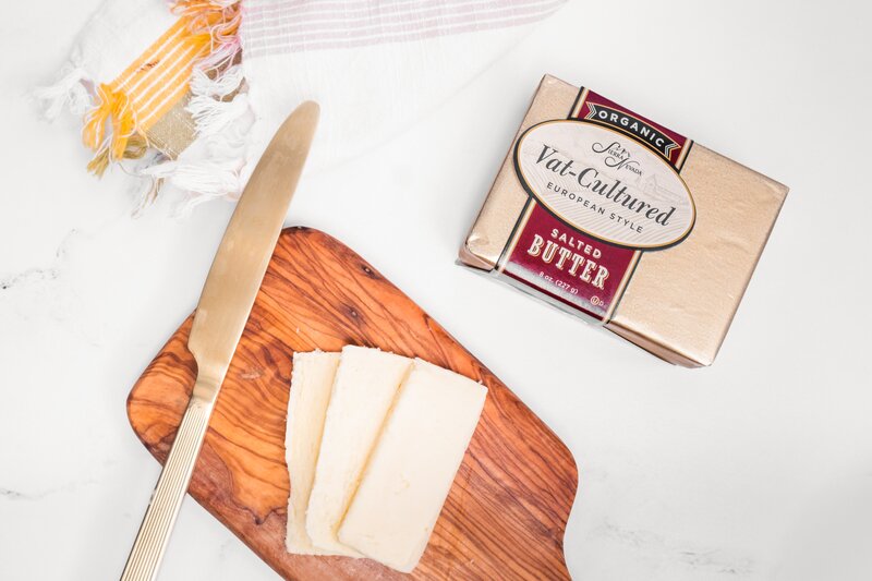 Organic Vat Cultured Euro-Style Salted Butter