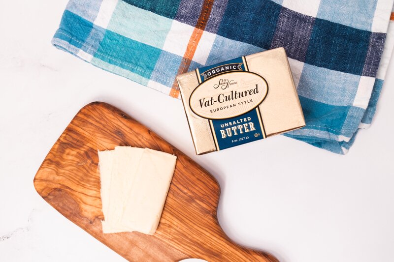 Organic Vat Cultured Euro-Style Unsalted Butter