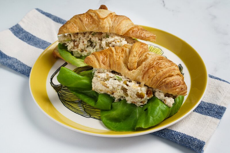 Chicken Salad Croissant Sandwiches