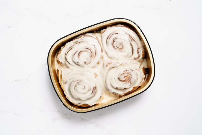 Frozen Sourdough Cinnamon Rolls