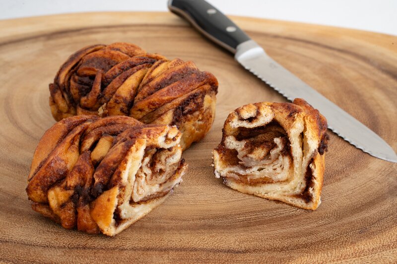 Mini Cinnamon Babka Loafs
