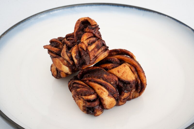 Mini Dark Chocolate Babka Loafs
