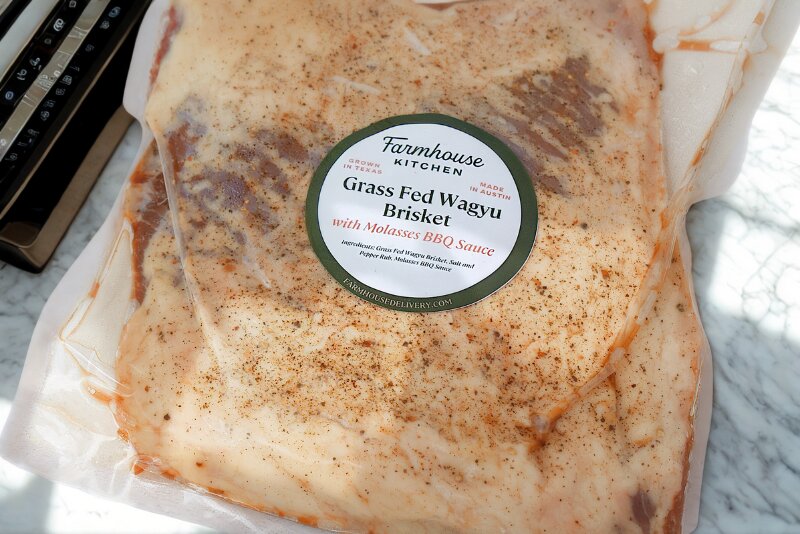 Grass-Fed Wagyu Beef Brisket with Black Pepper Rub & Texas BBQ Sauce 2