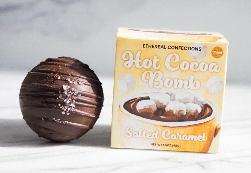 Salted Caramel Cocoa Bomb