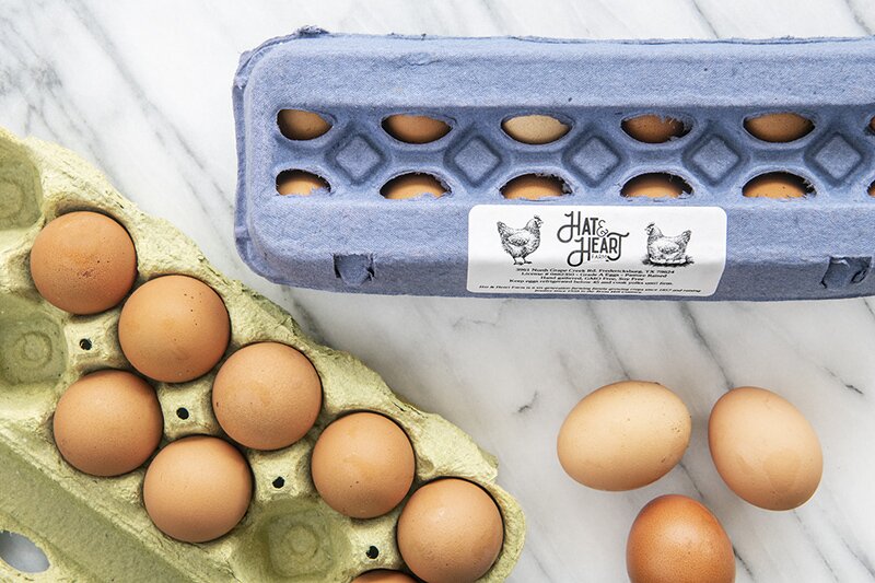Large Local Soy-Free Pasture-Raised Chicken Eggs