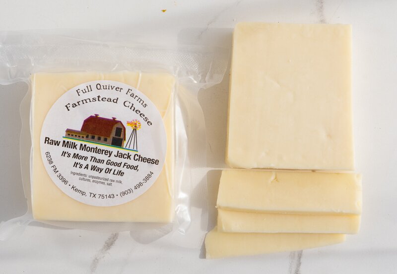 Raw Monterrey Jack Cheese