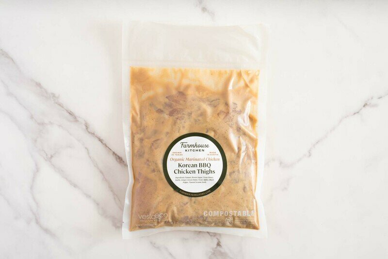 Organic Marinated Korean BBQ Chicken Thighs 3