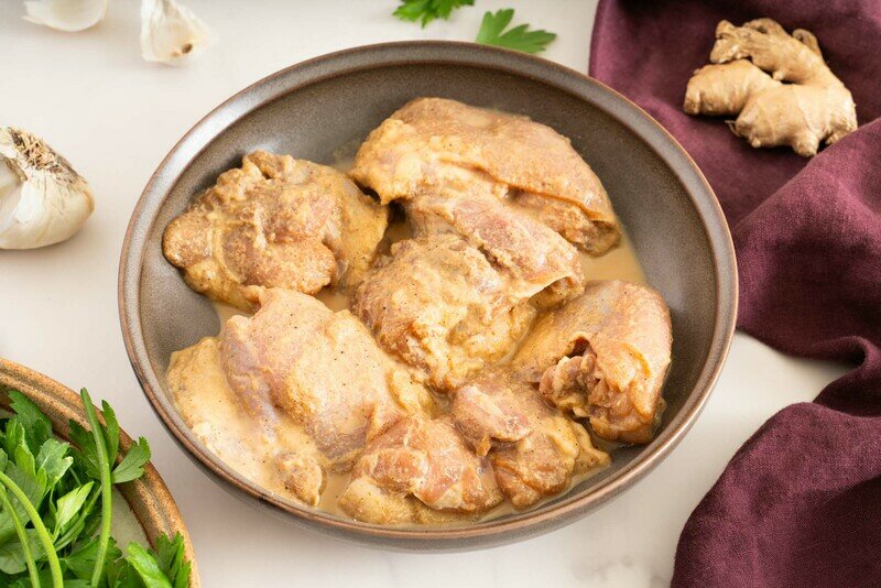 Organic Marinated Korean BBQ Chicken Thighs 2