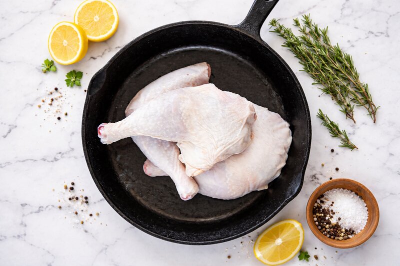 Organic Chicken Leg Quarters