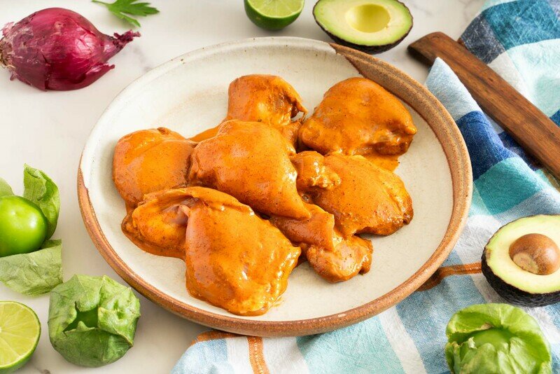 Organic Marinated Texas Fajita Chicken Thighs 2