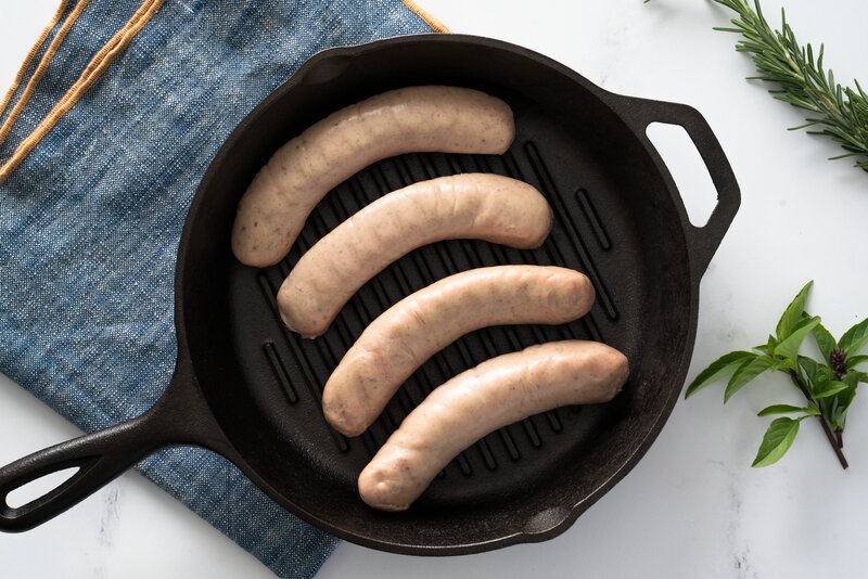 Pasture-Raised Pork Bratwurst Links